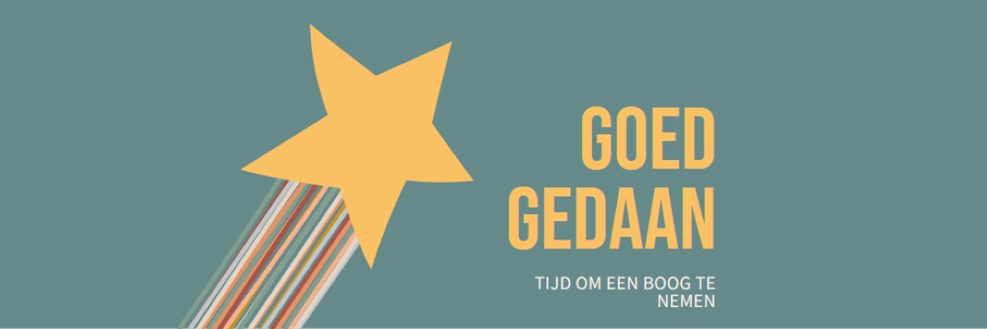 Tijd om een boog te nemen green modern-simple