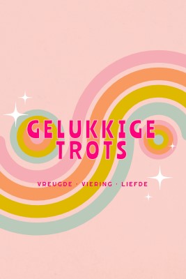 Vreugde, viering, liefde pink vintage-retro