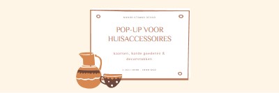 Accessoire-noodzaak orange organic-boho