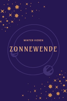 De winter komt eraan purple organic-boho