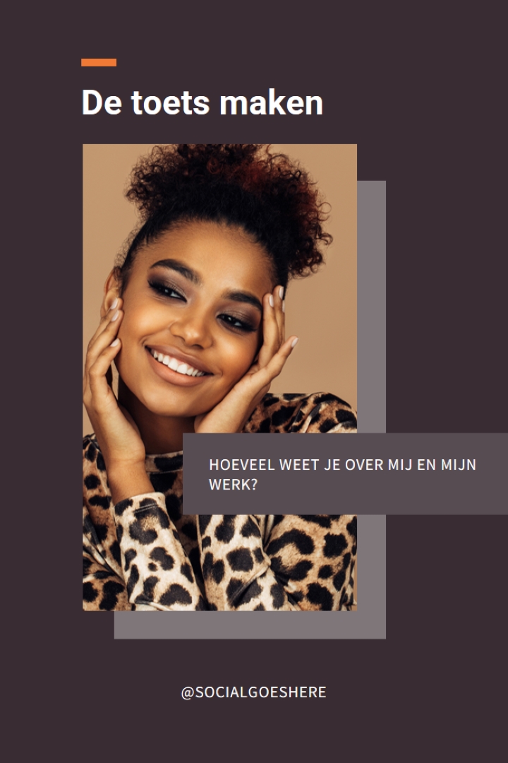 Wie bent u? purple modern-simple