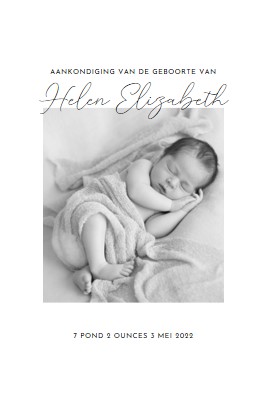 Slapen als een baby gray modern-simple