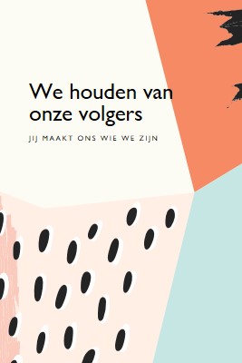 Voel de liefde white modern-bold