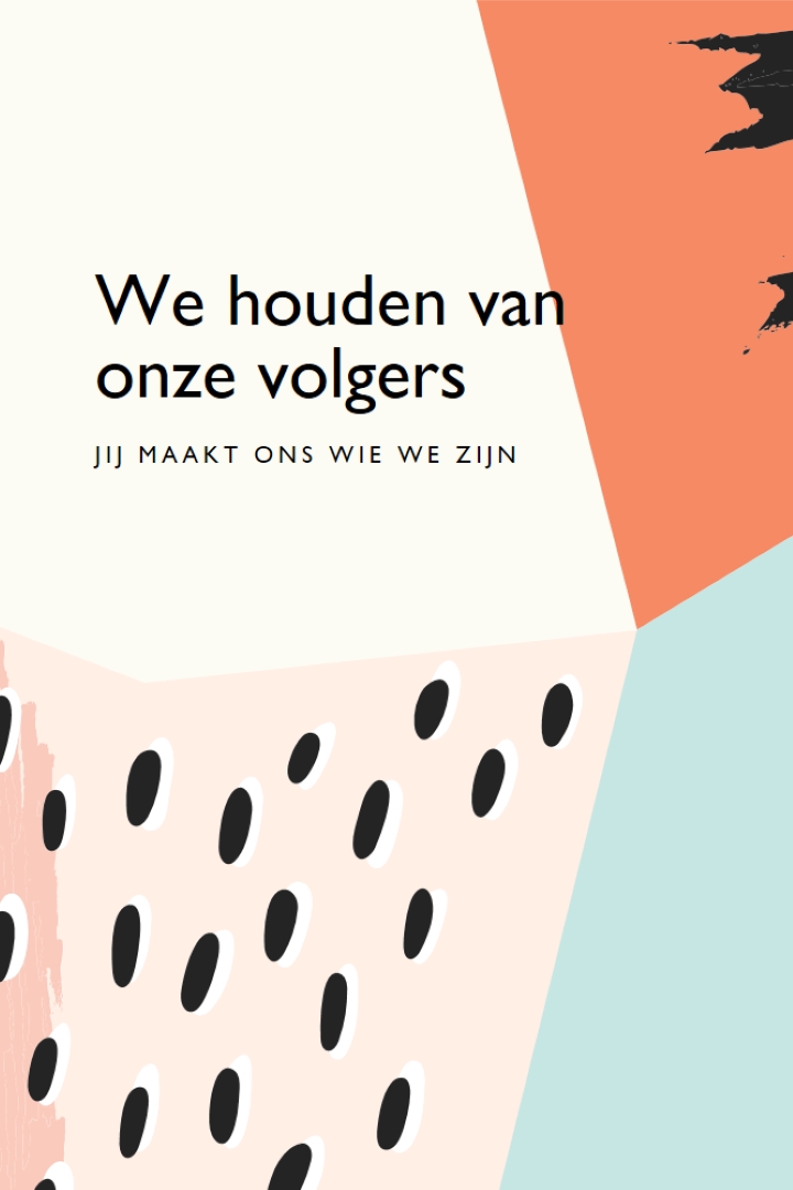 Voel de liefde white modern-bold