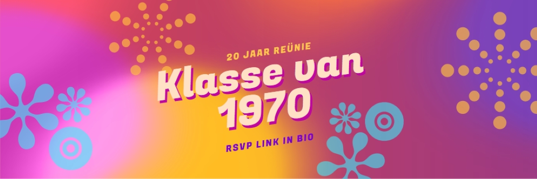 Stralende kleurovergang red vintage-retro