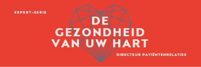 De gezondheid van uw hart red modern-bold