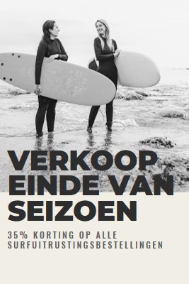 Het strandplezier gray modern-bold