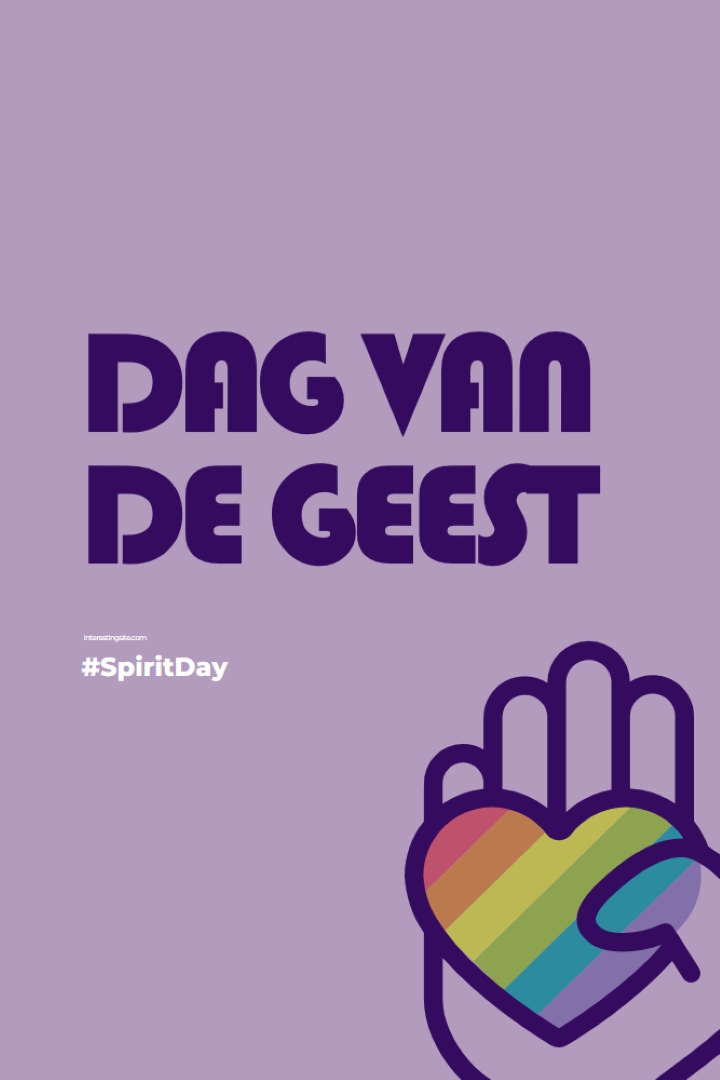We hebben geest purple vintage-retro