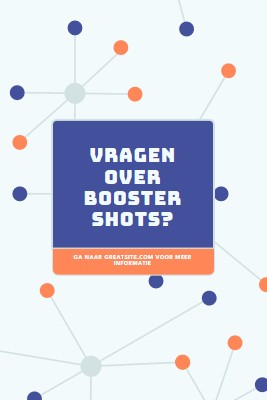 Meer informatie over booster shots blue modern-geometric-&-linear