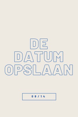 Blauwe datum gray whimsical-line