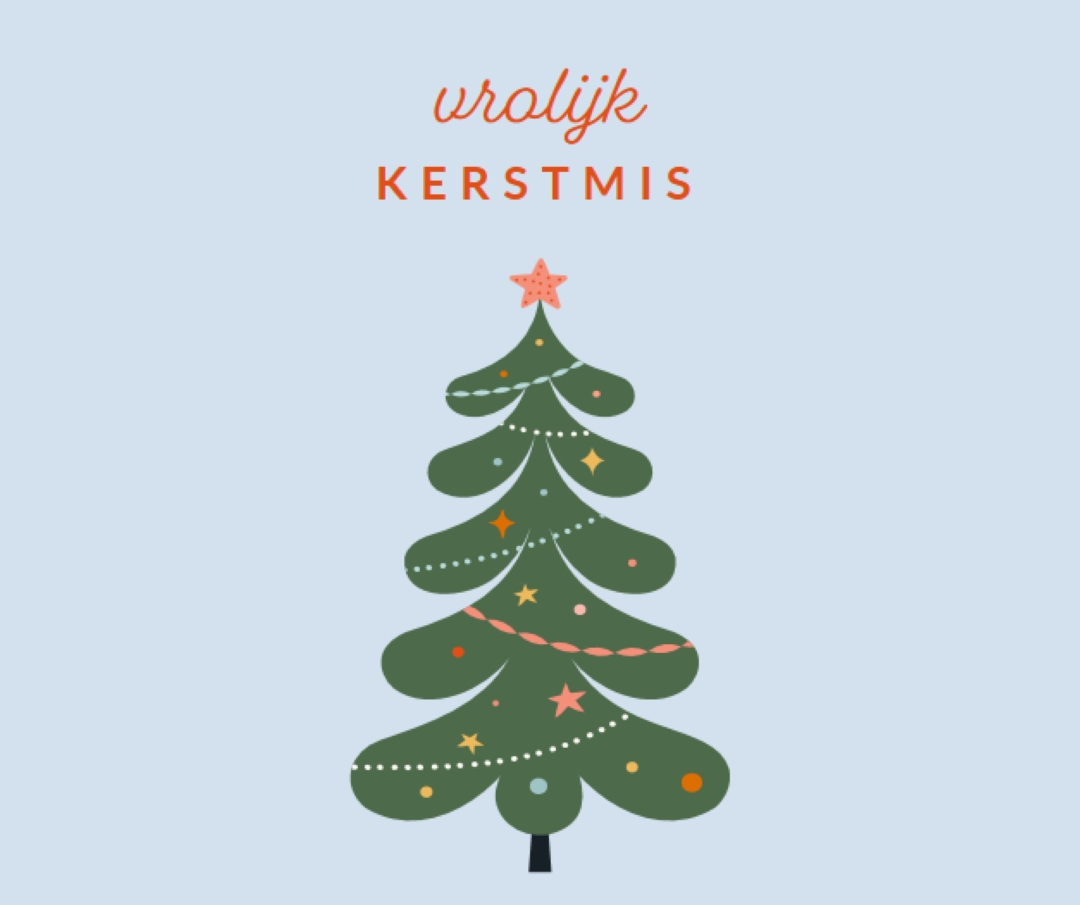 O Kerstboom green whimsical-color-block