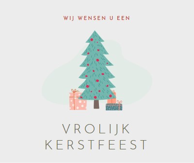 Ik wens u een prettige kerstdagen pink whimsical-color-block