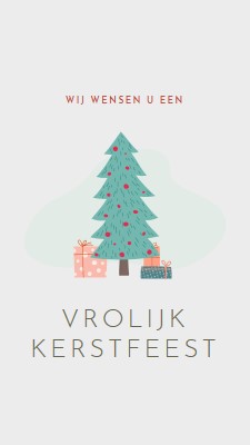 Ik wens u een prettige kerstdagen pink whimsical-color-block