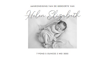 Slapen als een baby gray modern-simple