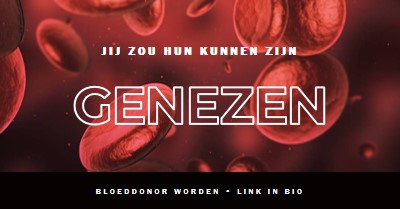 Bloeddonor worden red modern-simple