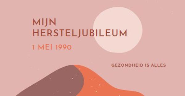 Mijn hersteljubileum pink organic-boho