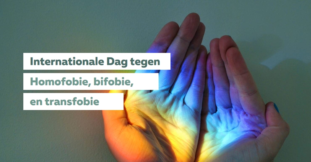 Geen angst hier green modern-simple