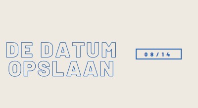 Blauwe datum gray whimsical-line