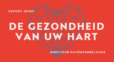 De gezondheid van uw hart red modern-bold