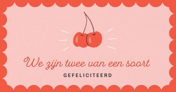 We zijn twee van een soort red illustration,retro,playful