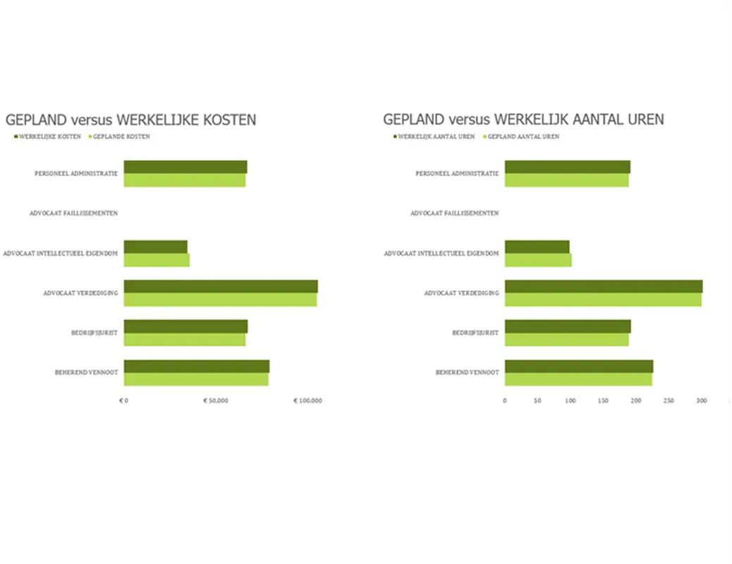 Projectplan voor advocatenkantoren modern simple