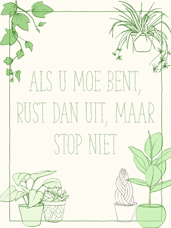 Inspirerende muurposters organic-boho
