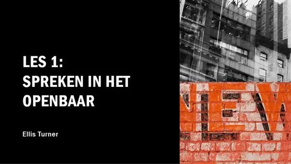 Krachtige grootstedelijke presentatie modern-bold