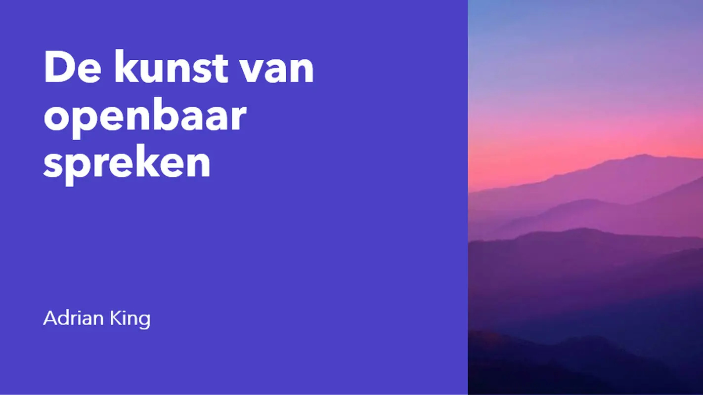 Ontwerp met kleurblokken modern-simple