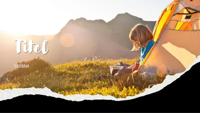 Afgescheurd ontwerp organic-simple