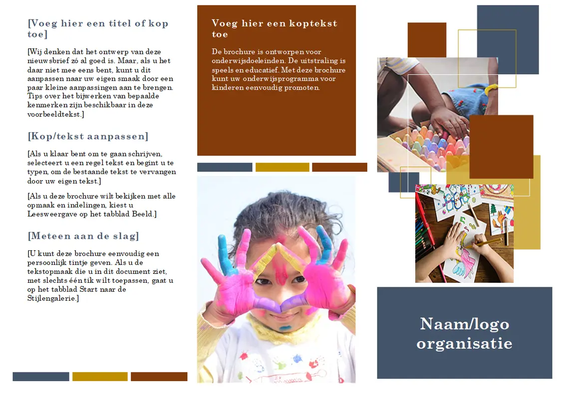 Onderwijsbrochure modern-geometric