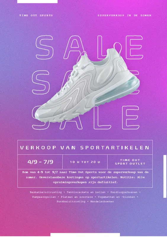 Verkoopfolder modern bold