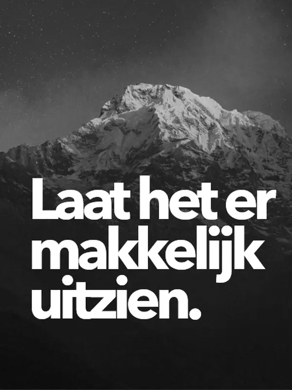 Zwart-witposters modern-bold