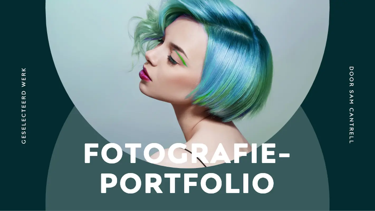 Fotoportfolio (modern eenvoudig) organic simple