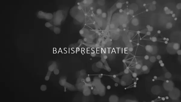 Technische presentatie modern-simple