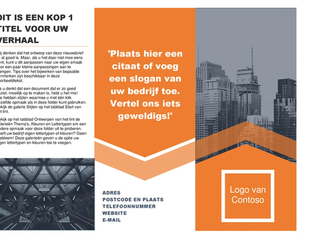 Architectuurbrochure