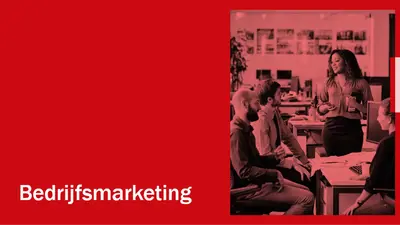 Krachtige zakelijke marketingpresentatie