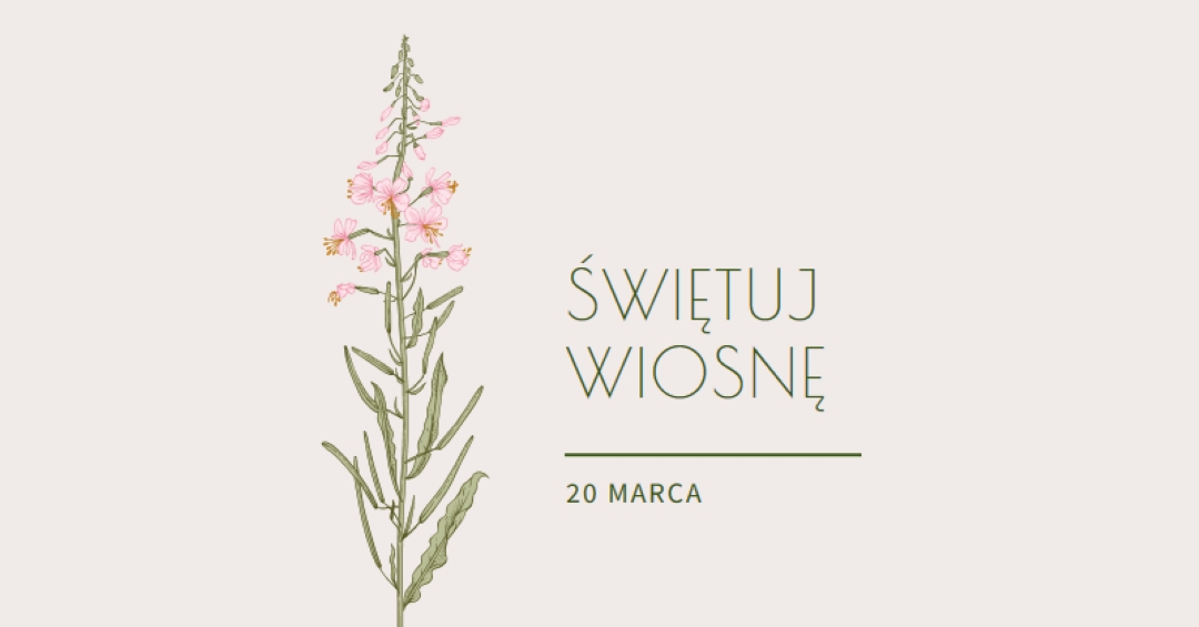 Świętuj wiosnę white vintage-botanical