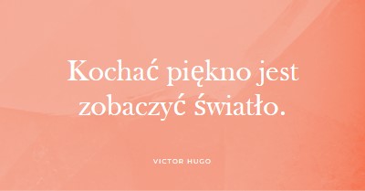 Miłość, piękno i światło pink modern-simple