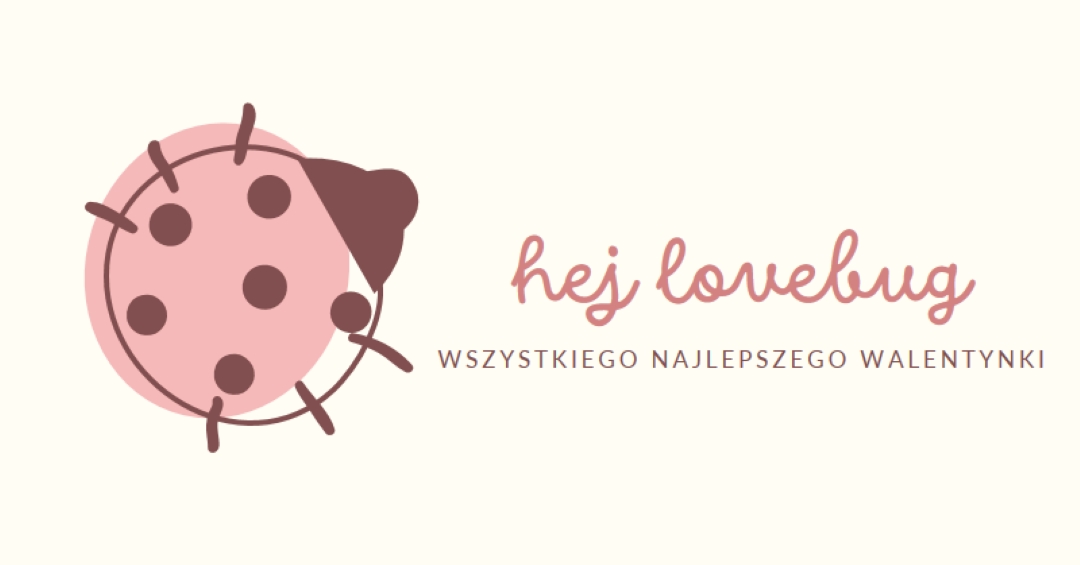 Hej, lovebug white whimsical-line