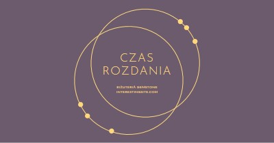 Czas na rozdanie prezentów purple modern-simple