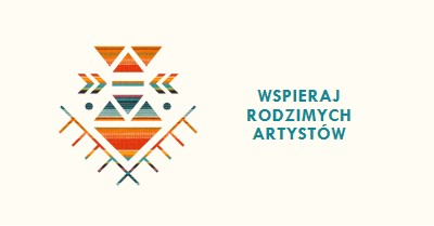 Wsparcie rodzimych artystów white modern-geometric-&-linear