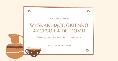 Konieczność akcesorium orange organic-boho