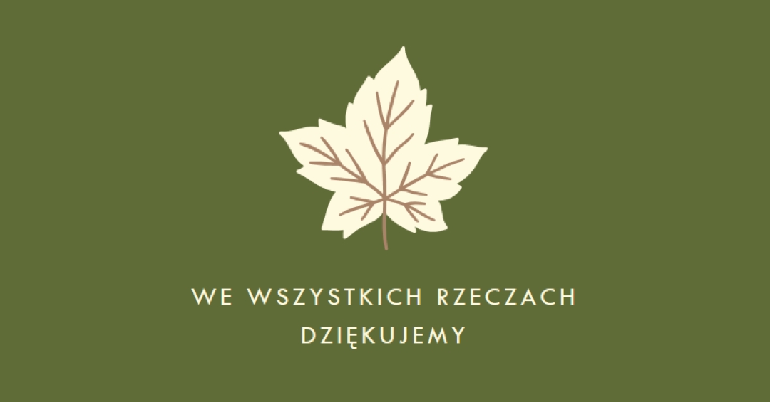 Postawa wdzięczności green modern-simple