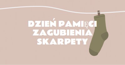 Dzień Pamięci Zagubienia Skarpety brown whimsical-color-block