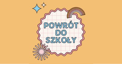 Oszołomić szkoły orange vintage-retro