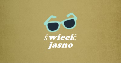 Świecić jasnym słońcem green vintage-retro