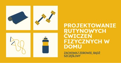 Zdrowe i szczęśliwe yellow modern-bold