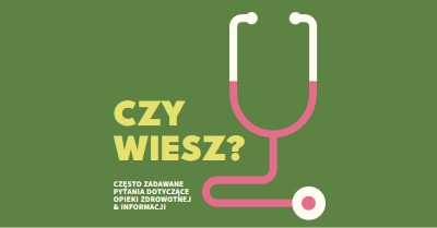 Czy wiesz? green modern-bold