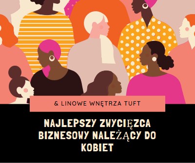 Najlepsza firma należąca do kobiet black modern-bold