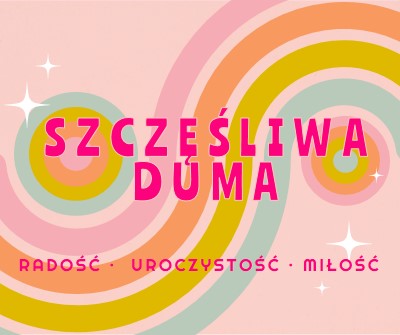 Radość, świętowanie, miłość pink vintage-retro